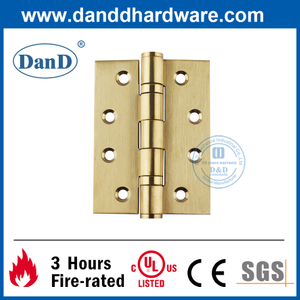 الفولاذ المقاوم للصدأ 304 الفر النيران الذهبي إطفاء الباب المفصلي - DDSS001-4X3X3